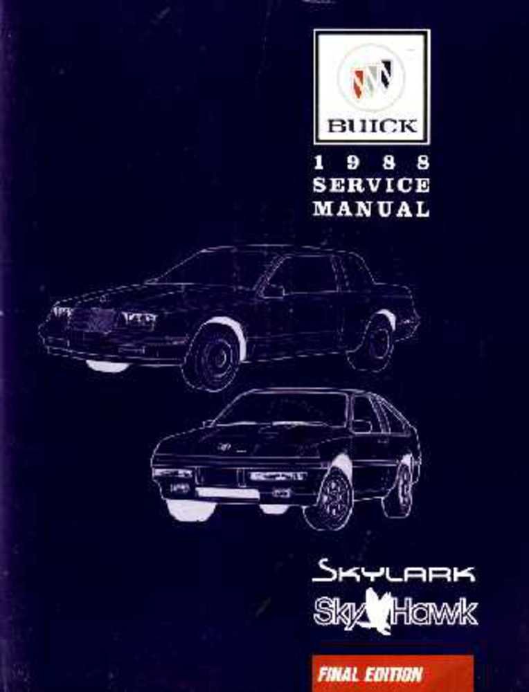 88 Buick Wiring Diagram - Wiring Diagram Networks
