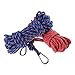 Safety Rock Climbing Rope, Perfessional Rappelling Auxiliary, Diameter 10mm,100%Quality assurance New(Blue)