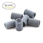 Koogel 20 PCS Round Dart Sharpener Keep Your Darts Sharp ,Reduce Bounce