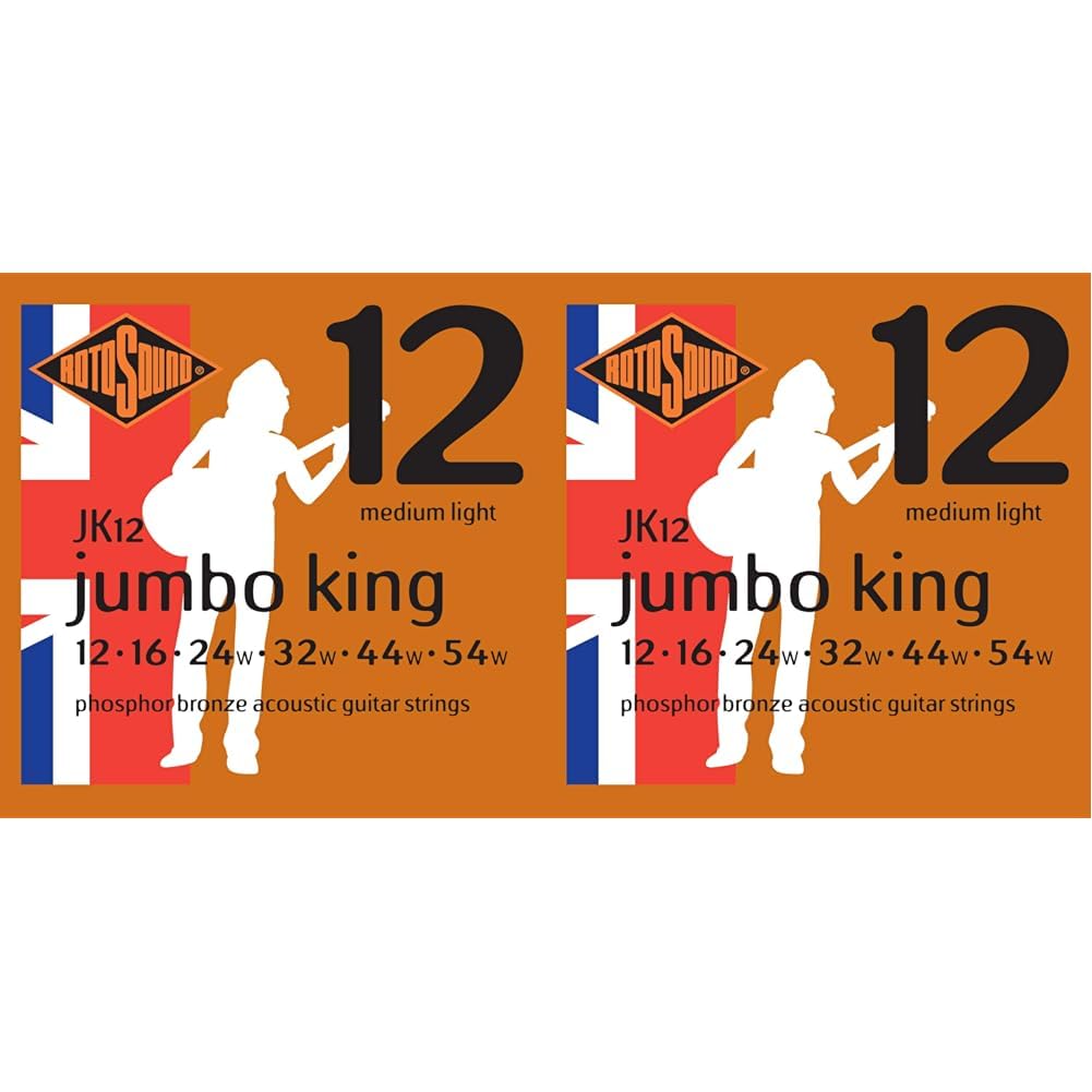 Rotosound Jumbo King Strings (12-54) (Pack of 2)