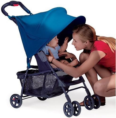 RayShade UV Protective Stroller Shade Improves Sun Protection for Strollers, Joggers and Prams Navy (Discontinued by Manufacturer)