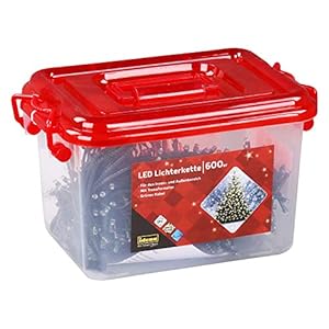 Idena 31090 Led-Lichtsnoer, met Timerfunctie, Warmwit, voor Binnen en Buiten