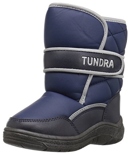 Tundra Snow Kids Boot (Toddler/Little Kid),Navy,7 M US Toddler