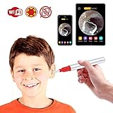 Ear Camera,Bebird 1080P FHD WiFi Ear Scope,Wireless iPhone Ear Scope Camera with 3-Axis Gyroscope, USB Ear Endoscope Temperature Control, Compatible with Android iOS Smartphone and Tablet