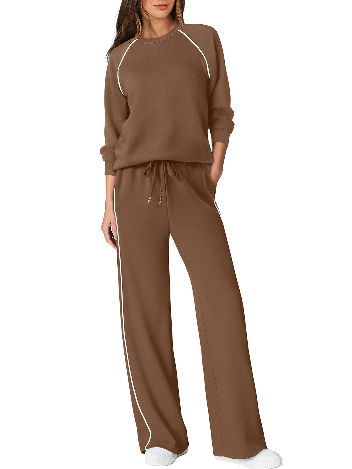 Photo 1 of ** pants only**
Sampeel Lounge Sets for Women 2025 Sweatsuits 2 Piece Fall Fashion Clothes Winter Vacation Essentials Travel Outfits Sweatshirt Sweatpants Y2K Tracksuit Camel M