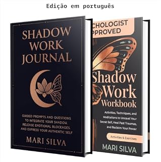 Livro Diário e caderno de exercícios de trabalho de sombra: um sistema guiado completo para liberar bloqueios emocionais, processar experiências passadas, aprofundar ... recuperar seu... (Espiritualidade pessoal)