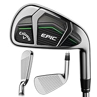 Callaway 2017 Epic Iron Sets, 4-PW,AW, Steel, 6.0 (Renewed)