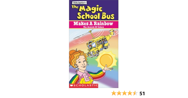 Amazon Com The Magic School Bus Makes A Rainbow Vhs Lily Tomlin Daniel Desanto Erica Luttrell Tara Meyer Maia Filar Lisa Jai Stuart Stone Malcolm Jamal Warner Danny Tamberelli Andre Ottley Lorant Amos