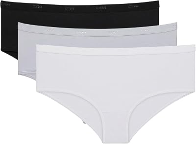 Boxer Femme x3 | Les Pockets Ecodim Toucher Doux | Coton Stretch | Finitions Extra Plates | Confort Quotidien | Multicolore