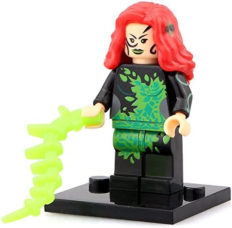 Poison Ivy Superhero Minifigure Minifig Minifigures Minifigs Building Blocks Bricks Toy Christmas gift