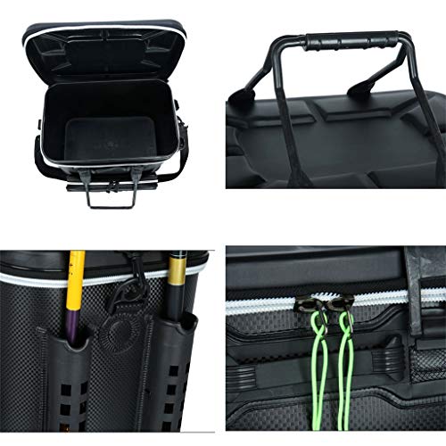 BYDBNR Angelkasten, Aufbewahrungsbox for Angelzubehör Angelwerkzeugkasten Multifunktionsfischereimer – Bild 4