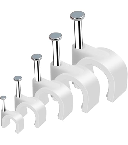 Gardner Bender Plastic Cable Staples – Rust-Resistant & Easy To Install (225-Pack)