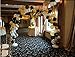 Large White Black and Gold Balloon Garland Arch Kit - Perfect Ballons for Baby or Wedding Shower Party Decorations - Giant Gold Black and White Baloon Arch Kits Wall Balloons