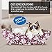 ScratchMe Cat Scratching Post Lounge Bed, Boat Shape Cat Scratcher Cardboard with Catnip, Durable Recycle Board Pads Prevents Furniture Damagethumb 4