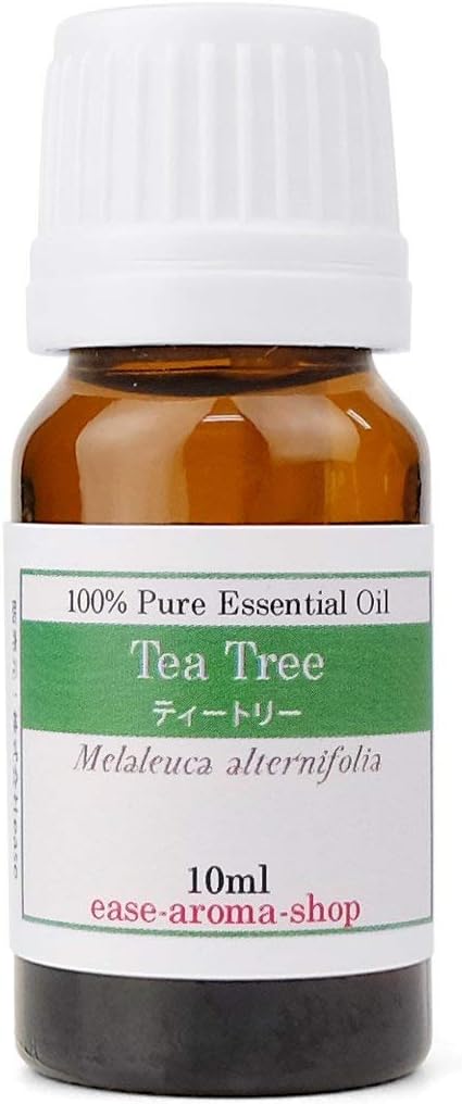 ease アロマオイル ティートリー 10ml AEAJ認定精油 エッセンシャルオイル