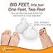 Natural Foot Metatarsal Foot Pads - Pain Relief for Ball-of-Foot and Other Foot Problems - Evenly Distributes Pressure on Feet - One Size Fits Most - 2 Pack of Gel Cushions