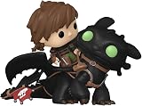Funko POP Rides Deluxe Hiccup with Toothless How to Train Your Dragon view 2
