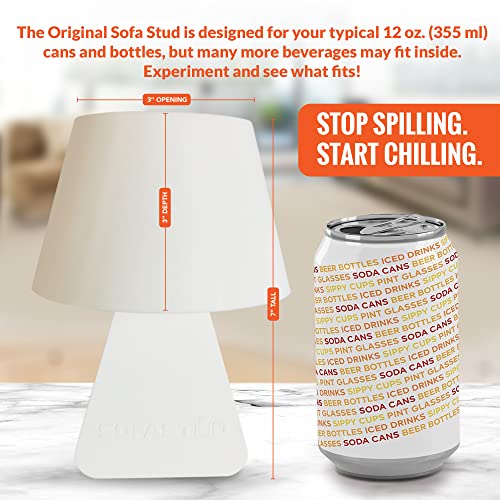 Sofa Stud Mugworthy Couch Mug & Cup Holder Spill Proof, Convenient, Versatile Drink Coaster