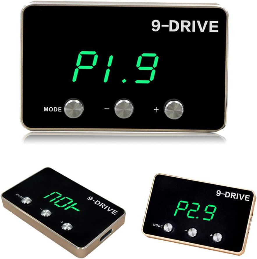 iKiKin Throttle Response Controller 9 Drive Modes Racing Accelerator Potent Booster Tuning Parts Accessory for Honda Civic 2012-2018, CRZ 2012-2018, Insight 2010-2018, Jazz 2009-2014