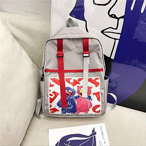 LINADEBAO School Bags for Teenagers Girls School Bag Large Capacity Women Printing School Backpack Rucksack Backpack Cute Bookbags