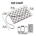 Krosslon Rfid Travel Passport Wallet for Women Slim Holder Wristlet Document Organizer (14# White Checker)