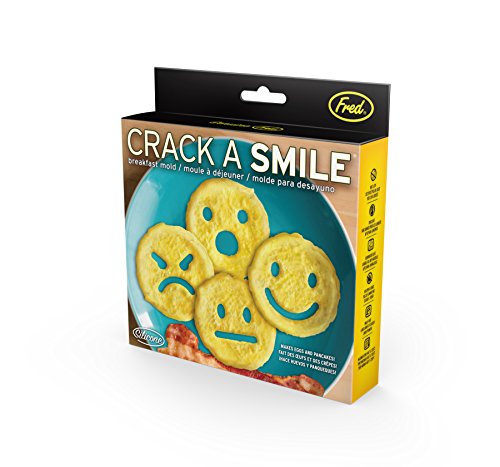 Fred CRACK A SMILE Smiley Face Breakfast Mold 4 Fred CRACK A SMILE Smiley Face Breakfast Mold - Image 5