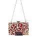 Fawziya Floral Handbags For Womens Purse Party Clutches-Red
