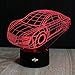 3D Illusion Led Lamps Car 7 Colors Touch Switch Table Desk Lamp for Home Office Room Theme Decoration and Kiddie Kids Children Family Holiday Gift ¡­