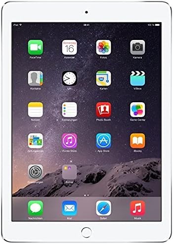 Apple iPad Air 2 9.7 Inch 16GB WiFi Silver A8X Chip Tablet PC (Renewed)