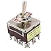 uxcell® 10A/380VAC 15A/250VAC 3 Position 4PDT ON/OFF/ON 12 Pin Toggle Switch