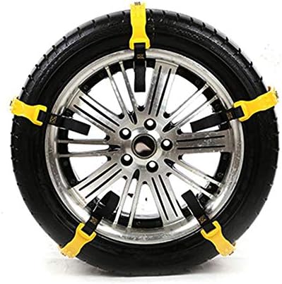 スノーチェーン Suv 車 トラック Atvアジャスタブルアンチスキッド緊急タイヤストラップ 本の雪タイヤチェーンのためのアンチスリップスノーチェーン 雪のための車のチェーン