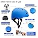 Glaf Toddler Helmet 2-4 Years Kids Bike Helmets for 8-14 Years Old Baby Girls Boys Multi-Sport Helmet Adjustable Skateboard Bicycle Helmet Lightweight 3 Sizes for Toddler to Youth (Blue, Medium)