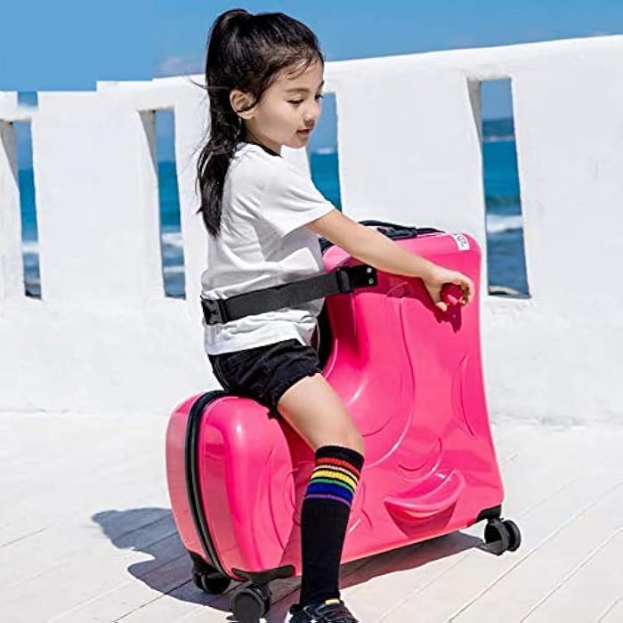 child's sit on suitcase