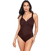 Miraclesuit Women's Swimwear Revele Tummy Control Underwire Bra One Piece Swimsuit