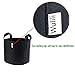 CandyHome 5-Pack 5 Gallon Grow Bags Heavy Duty Thickened Non-Woven Plant Fabric Pots with Handles (Black) (6 Pack 5 Gallon)