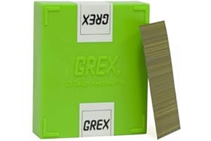 GREX P6/35L 23 Gauge 1-3/8-Inch Length Headless Pins (10,000 per Box),Galvanized Steel