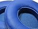 Orchidtent Solo 2 Memory Foam / Protein Leather Replacement/ Ear Cups / Ear Cover for Beats by Dr. Dre Solo2, Solo 2.0 On-Ear Wireless / Wired Headphones (Wireless, BLUE)