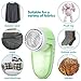 GOODBONG Fabric Shaver Defuzzer,SDS Certification Electric Lint Remover,Rechargeable Sweater Shaver with Replaceable Stainless Steel 3-Blades,Dual Protection,Removable Bin,Easy Remove Fuzz,Lint,Pill