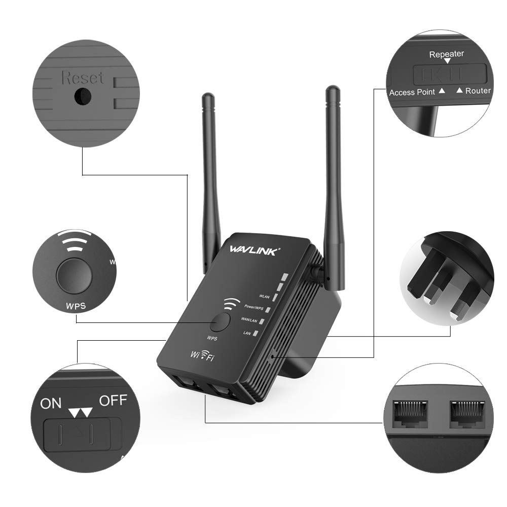 Hosome Wifi Extender Booster 300mbps 2 4 Buy Online In Faroe Islands At Desertcart