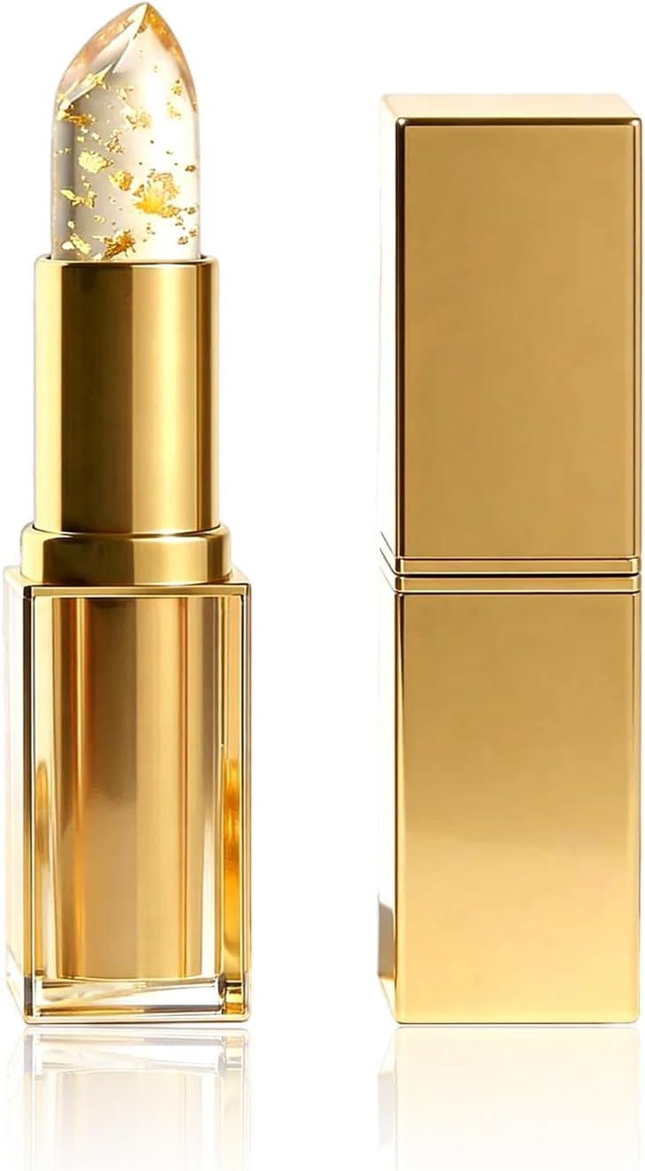 Coellyo Color Changing Lipstick for Older Women, Ph Adjusting Clear Lip Gloss, Transferproof Color Lipstick Long-Lasting Hydration Without Stripping, Keeping Makeup In Place for Up To 8+ Hours