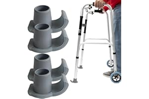 YANBEIJU Walker Ski Glides for Seniors, Universal Walker Glides for Drive Walker & Folding Walkers, Heavy Duty Walker Sliders