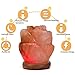 Niubity Himalayan Pink Natural Salt Lamp,USB Light Wooden Base Himalayan Crystal Rock Salt Lamp Air Purifier Night Light (Rose)