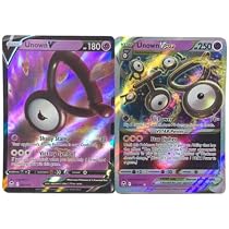 unown v pokemon card value 176/195- Silver Tempest - Full Art - Ultra Rare and effects on it Pokemon Trading Card Game: Fruit:Red (Operation) Card Set_Black Star Promo