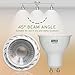 (10 Pack) MR16 Dimmable GU10 LED 6W, Cold White, Light Bulbs, 40W Halogen Bulb Equivalent, 400lm, 45 Degree Beam Angles, Perfect Standard Size, Beam Angle, Recessed Lighting, Track Lighting