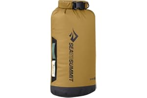 Sea to Summit Big River Dry Bag, Heavy-Duty Dry Storage, 8 Liter, Gold Brown