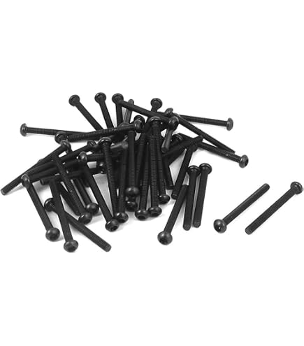 10 Viti Testa Cilindrica M2.5 In Acciaio 12.9 &ndash; Lunghezze Da 3mm A 20mm + Chiave A Brugola