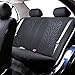 FH Group Three Row Set 7 Seater Black Travel Master Car Seat Covers, Airbag and Split Rear Car Seat Cover Universal Fit Interior Accessories for Cars Trucks and SUV Automotive Seat Covers