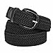 Luxury Divas Black Braided Elastic Stretch Belt Size XXX-Large