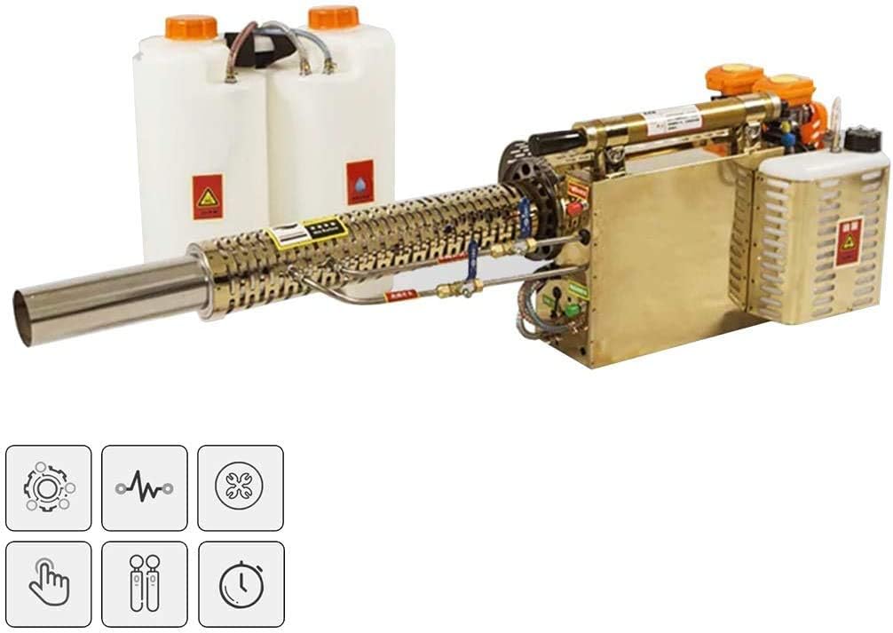 HOSUAI Pulse Jet Thermal Fogger,Atomized Particles 0.3 Micron, Long Spray Distance, for Weeds Plants