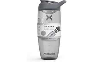 Promixx PURSUIT Protein Shaker Bottle – Premium Sports Blender Bottles for Protein Mixes and Supplement Shakes – Easy Clean, Durable Protein Shaker Cup